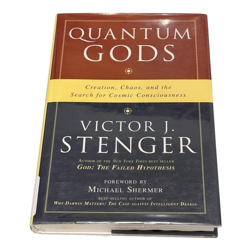 Quantum Gods Victor J. Stenger Science Religion Hardcover Ex-Library 2009 DJ